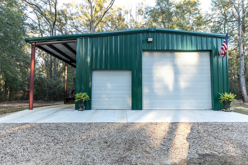 Modern Garage Apron Installation